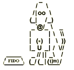 Logo ASCII FidoNet